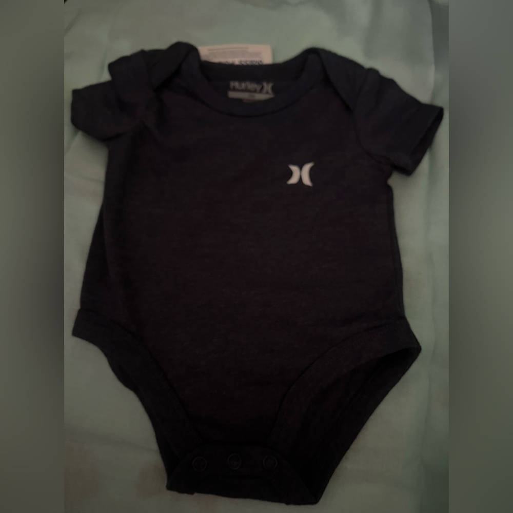Hurley Dark Heather Navy Toddler Tee